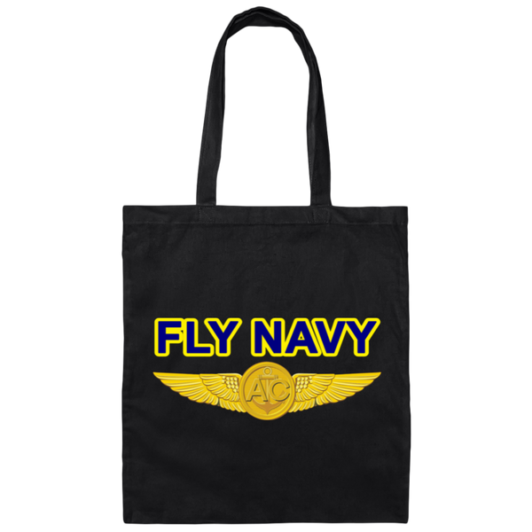 Fly Navy Aircrew Canvas Tote Bag