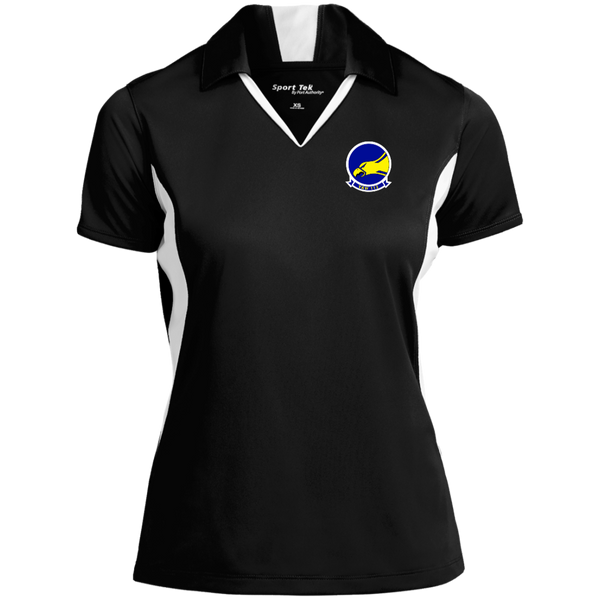 VAW 112 Ladies' Colorblock Performance Polo