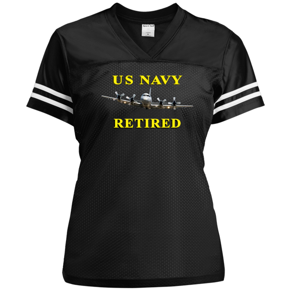 Navy Retired 1 Ladies' Replica Jersey