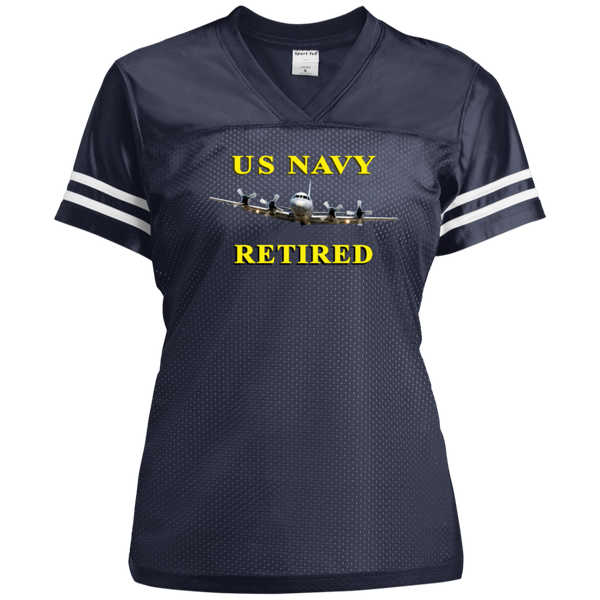 Navy Retired 1 Ladies' Replica Jersey