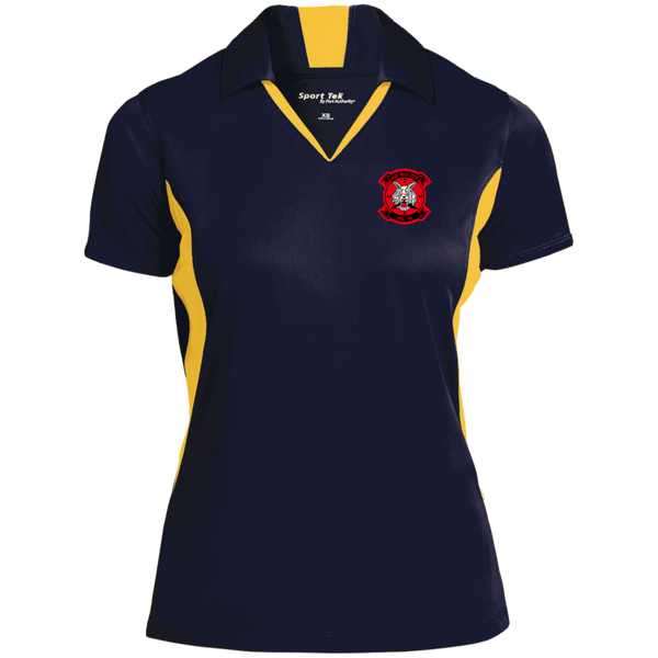 HSL 40 1 Ladies' Colorblock Performance Polo