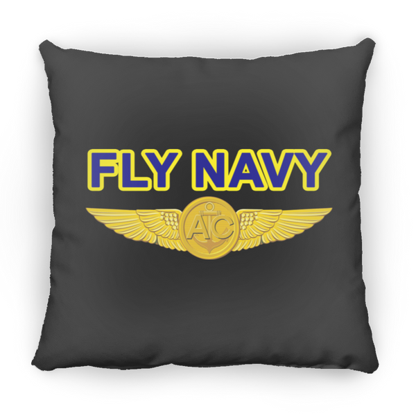 Fly Navy Aircrew Pillow - Medium Square