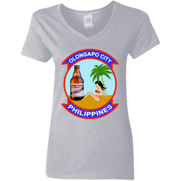 Subic Cubi Pt 05 Ladies' V-Neck T-Shirt