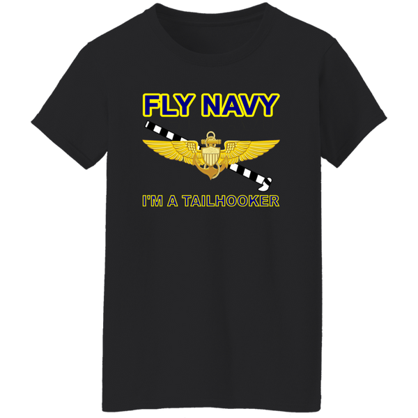 Fly Navy Tailhooker 1 Ladies' T-Shirt