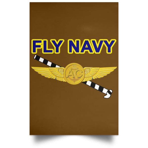 Fly Navy Tailhook 2 Poster - Portrait