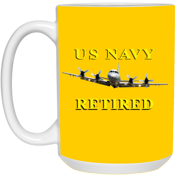 Navy Retired 1 Mug - 15oz