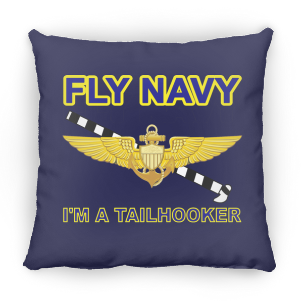 Fly Navy Tailhooker 1 Pillow - Medium Square