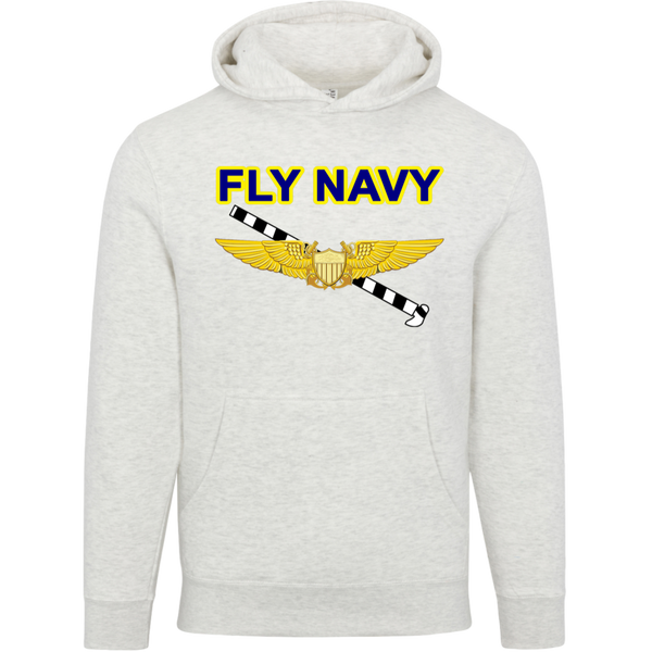 Fly Navy Tailhook 3 Lane Seven Unisex Premium Hoodie