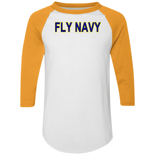 Fly Navy 2 Colorblock Raglan Jersey