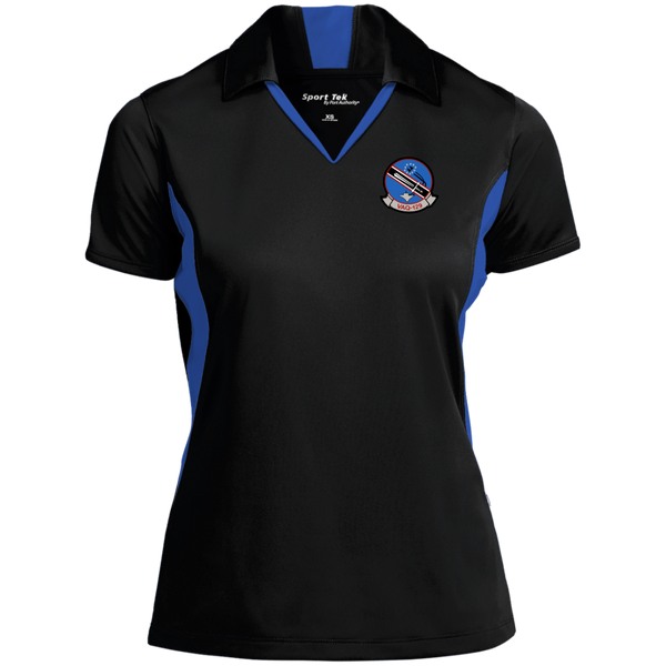 VAQ 129 3 Ladies' Colorblock Performance Polo