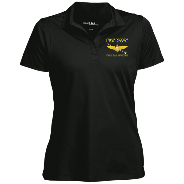 Fly Navy Tailhooker Ladies' Micropique Sport-Wick® Polo