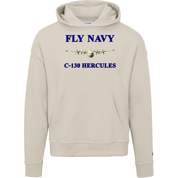 Fly Navy C-130 1 Champion Ladies' Powerblend Hoodie