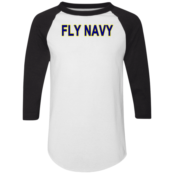 Fly Navy 2 Colorblock Raglan Jersey