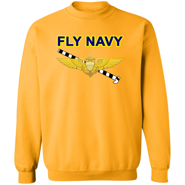 Fly Navy Tailhook 1 Crewneck Pullover Sweatshirt