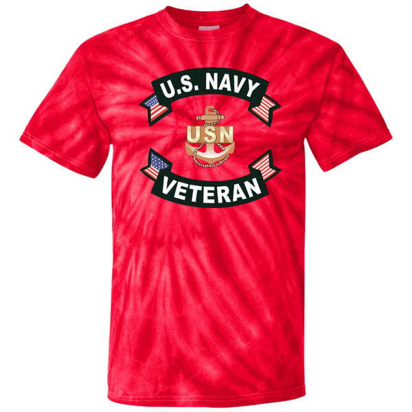 Navy Vet 1 Cotton Tie Dye T-Shirt