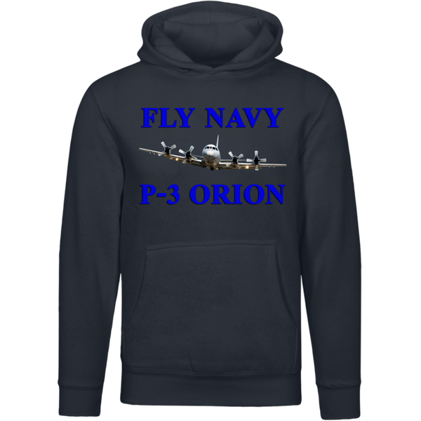 Fly Navy P-3 1 Lane Seven Unisex Premium Hoodie