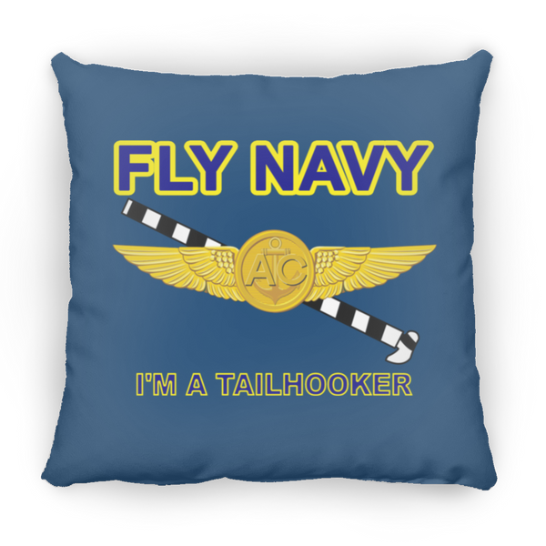 Fly Navy Tailhooker 2 Pillow - Medium Square