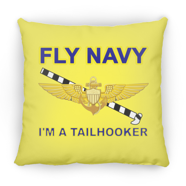 Fly Navy Tailhooker 1 Pillow - Medium Square