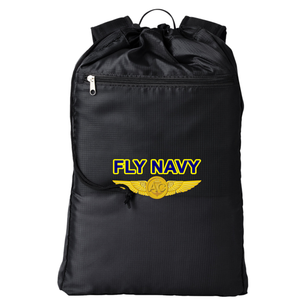 Fly Navy Aircrew Getaway Cinchback Backpack