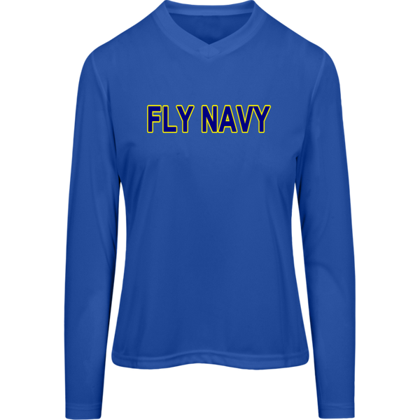 Fly Navy 2 Team 365 Ladies' Zone LS Tee