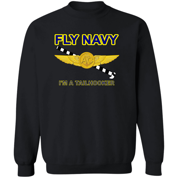 Fly Navy Tailhooker 2 Crewneck Pullover Sweatshirt