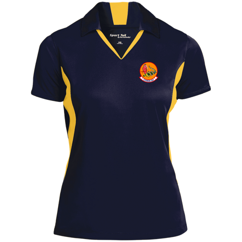 VA 204 2 Ladies' Colorblock Performance Polo