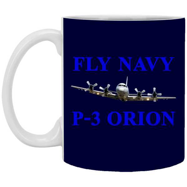 Fly Navy P-3 1 Mug - 11oz