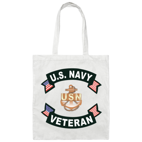 Navy Vet 1 Canvas Tote Bag