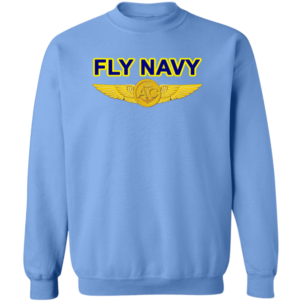 Fly Navy Aircrew Crewneck Pullover Sweatshirt