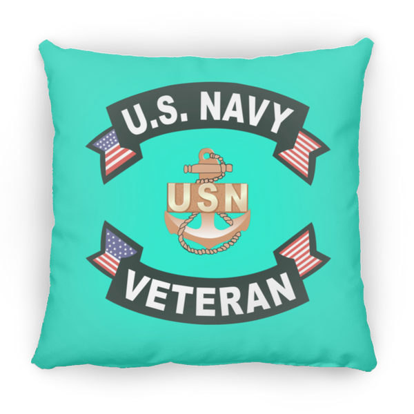 Navy Vet 1 Pillow - Medium Square