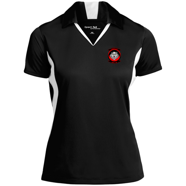 HSL 40 3 Ladies' Colorblock Performance Polo