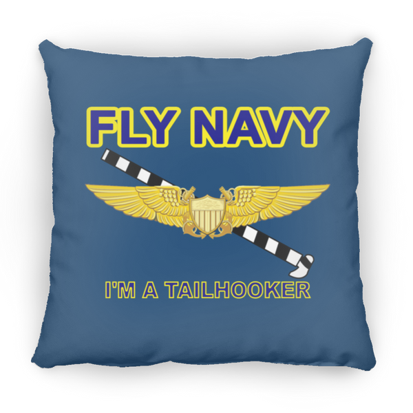 Fly Navy Tailhooker 3 Pillow - Medium Square