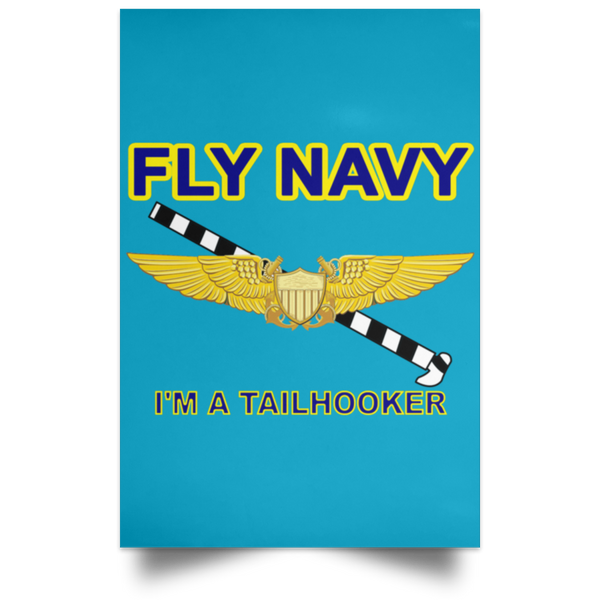 Fly Navy Tailhooker 3 Poster - Portrait