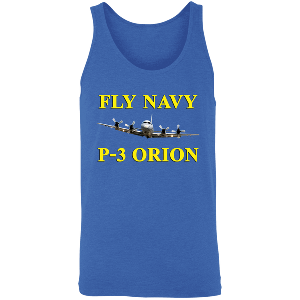 Fly Navy P-3 3 Unisex Tank