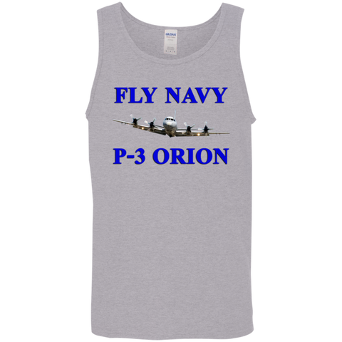 Fly Navy P-3 1 Cotton Tank Top