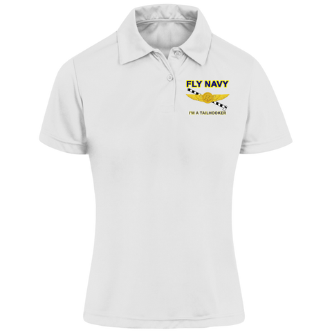 Fly Navy Tailhooker 2 Team 365 Ladies' Zone Polo