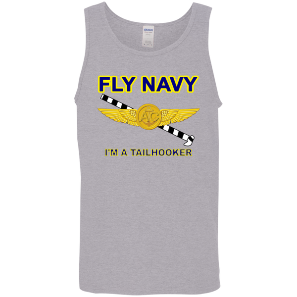 Fly Navy Tailhooker 2 Cotton Tank Top