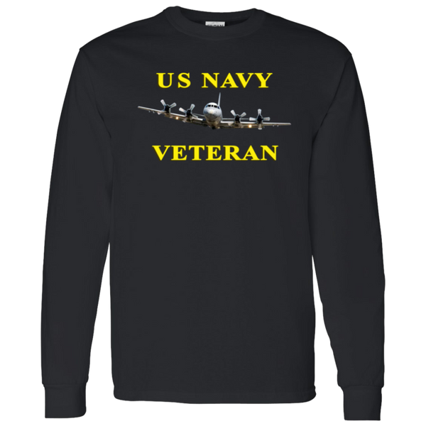 Navy Vet 2 LS Cotton T-Shirt