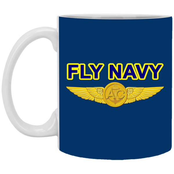 Fly Navy Aircrew Mug - 11oz