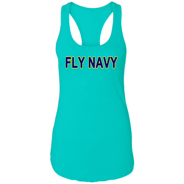 Fly Navy 2 Ladies' Ideal Racerback Tank