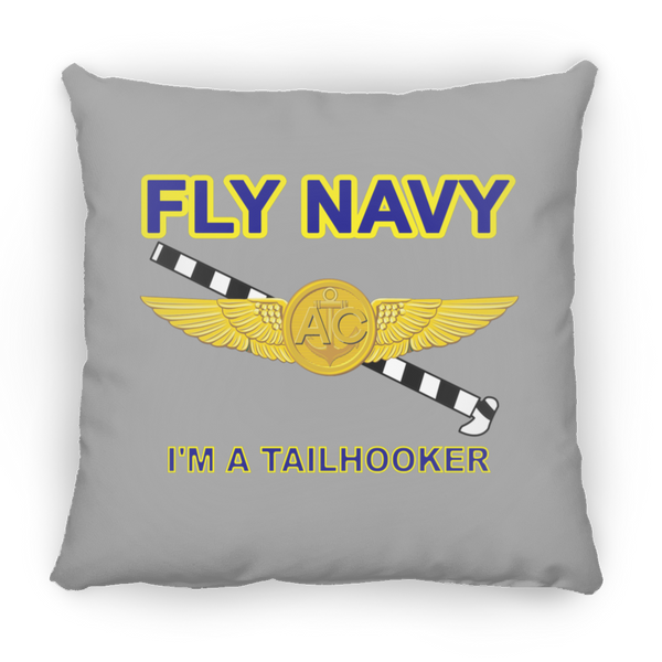 Fly Navy Tailhooker 2 Pillow - Small Square