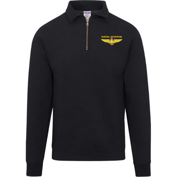 Aviator 2 Jerzees Fleece Quarter Zip Pullover