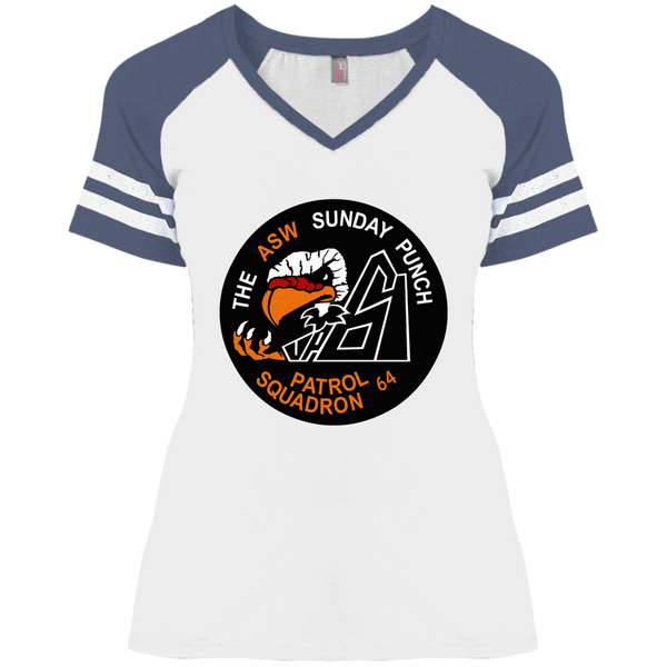 VP 64 1 Ladies' Game V-Neck T-Shirt