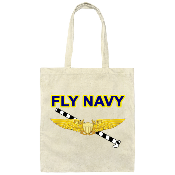 Fly Navy Tailhook 3 Canvas Tote Bag