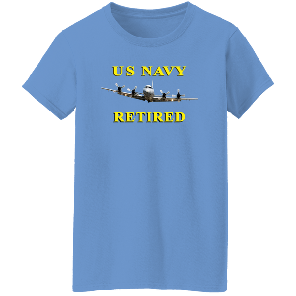 Navy Retired 1 Ladies' T-Shirt