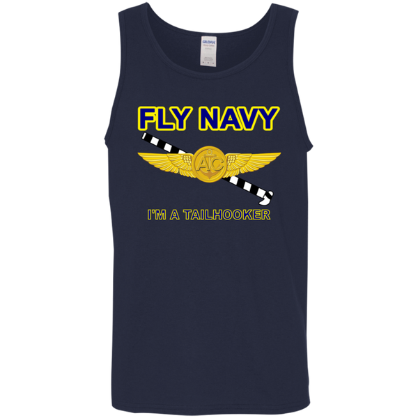 Fly Navy Tailhooker 2 Cotton Tank Top