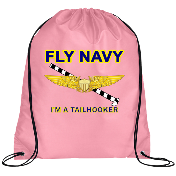 Fly Navy Tailhooker 3 Drawstring Cinch Backpack