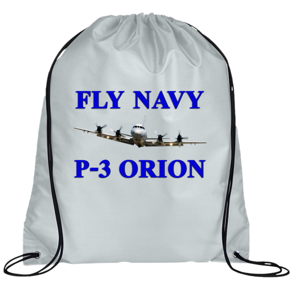 Fly Navy P-3 1 Drawstring Cinch Backpack