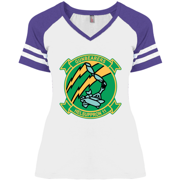 HC 11 2 Ladies' Game V-Neck T-Shirt