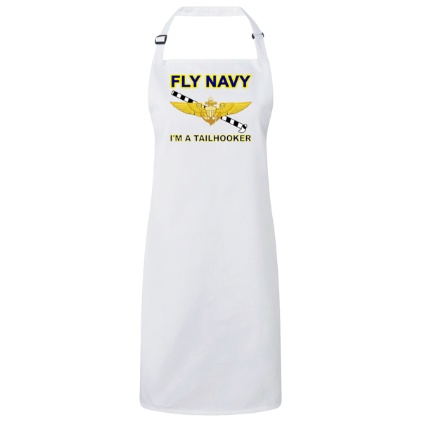 Fly Navy Tailhooker 1 Unisex Bib Apron